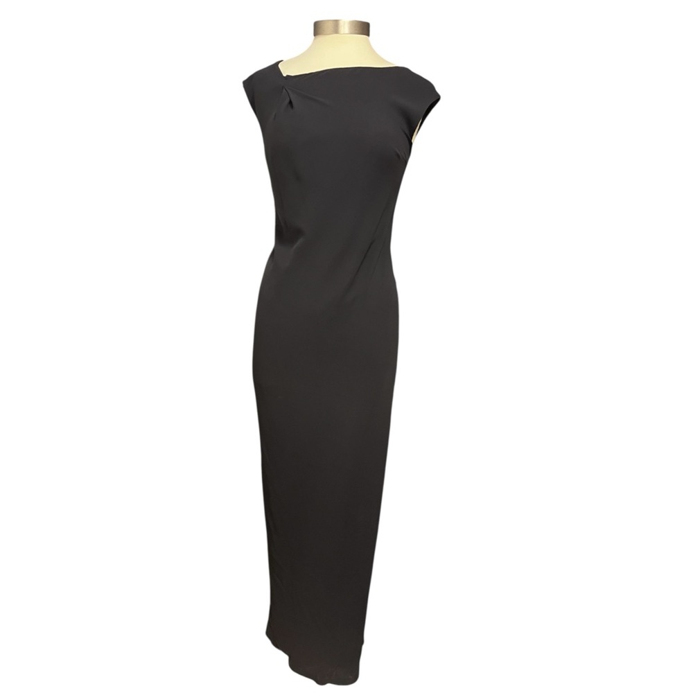 Brunello Cucinelli Drape Front Silk Dress